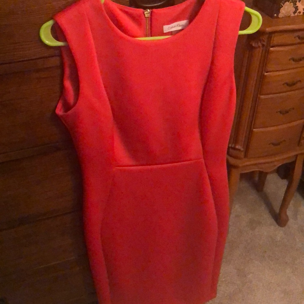 Salmon dress